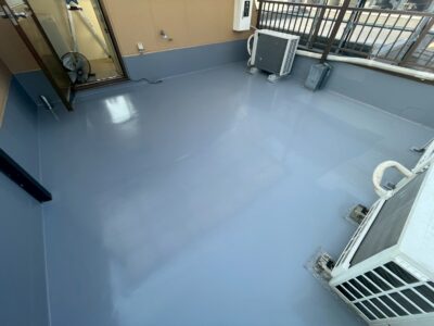 大阪市福島区　ウレタン通気緩衝工法