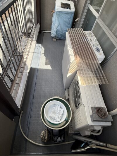 バルコニー　長尺シート防水