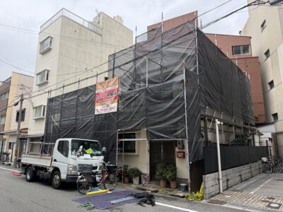 大阪市福島区　塗り替え塗装