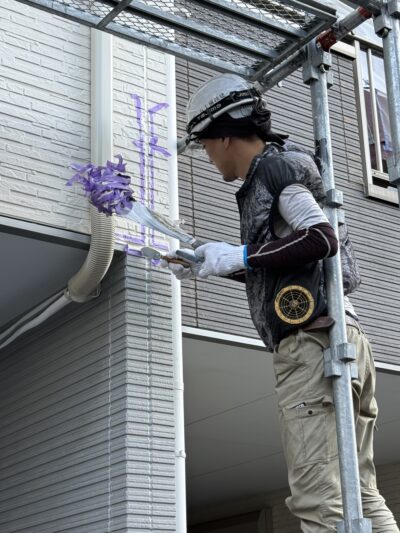 淀川区　シーリング　コーキング　雨漏り